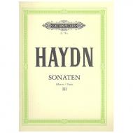 Haydn, J.: Sonaten Band III 