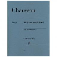 Chausson, E.: Klaviertrio Op. 3 g-Moll 
