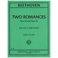 Beethoven, L. v.: Zwei Romanzen Op. 40 & Op. 50 