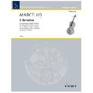 Marcello, B.: 2 Sonatas Nr. 1 F-Dur und Nr. 4 g-Moll 