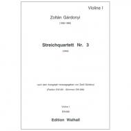 Gárdonyi, Z.: Streichquartett Nr. 3 (1954) 