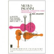 Paganini, N.: Zwölf Duette Band 2 