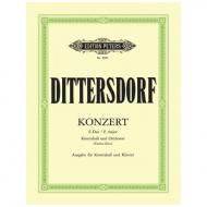 Dittersdorf: Konzert E-Dur für Kontrabass und Orchester 