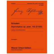 Schubert, F.: Impromptus Op. posth. 142 D 935 
