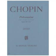 Chopin, F.: Polonaise A-Dur Op. 40,1 (Militaire) 