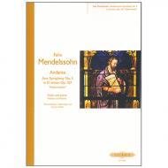 Mendelssohn Bartholdy, F.: Andante aus der Sinfonie (Reformation) Nr. 5 Op. 107 d-Moll 