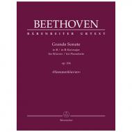 Beethoven, L. v.: Grande Sonate für Klavier Op. 106 B-Dur »Hammerklavier« 