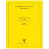 Taban, P.: Op. 11: 8 Duos für 2 Violinen Band 2 