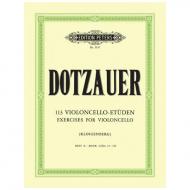 Dotzauer, J. J. F.: 113 Etüden Band 2 (Nr. 35-62) 