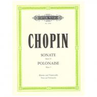 Chopin, F.: Violoncellosonate Op. 65 g-Moll und Polonaise brillante Op. 3 C-Dur 