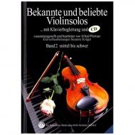 Bekannte und beliebte Violinsolos Band 2 (+CD) 