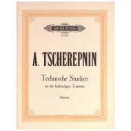 Tcherepnin, A.: Übungen an den pentatonischen Tonleitern 