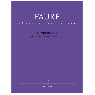 Fauré, G.: 5 Impromptus für Klavier 