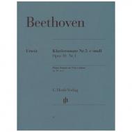Beethoven, L. v.: Klaviersonate Nr. 5 c-Moll Op. 10,1 