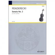 Penderecki, K.: Violinsonate Nr. 2 