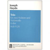 Haydn, J.: Trio G-Dur, Hob. V:20 