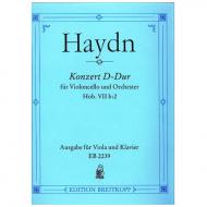 Haydn, J.: Violakonzert  D-Dur, Hob: VIIb: 2 