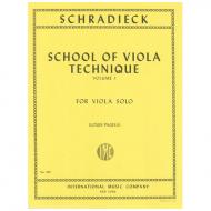 Schradieck, H.: Schule der Viola-Technik Band 1 