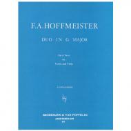 Hoffmeister, F. A.: Duett Op. 13/6 G-Dur 