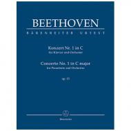Beethoven, L. v.: Konzert für Klavier und Orchester Nr. 1 C-Dur Op. 15 