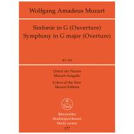 Mozart, W. A.: Sinfonie Nr. 32 G-Dur KV 318 – Ouvertüre 