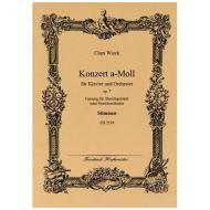 Wieck, C.: Premier Concert pour le Piano-Forte Op. 7 – Fassung für Klavier und Streichquintett 