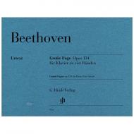 Beethoven, L. v.: Große Fuge für Klavier zu vier Händen Op. 134 