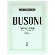 Busoni, F.: Kammerfantasie über Carmen Busoni-Verz. 284 