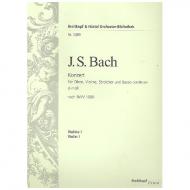 Bach, J. S.: Konzert d-Moll nach BWV1060 