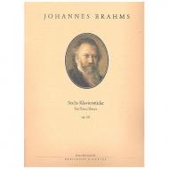 Brahms, J.: Sechs Klavierstücke Op. 118 