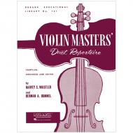 Violin Masters' Duet Repertoire 