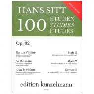 Sitt, H.: 100 Etüden Op. 32 Band 2 
