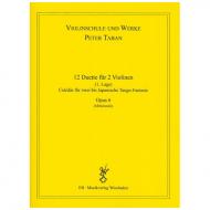 Taban, P.: Op. 6: 12 Duette für 2 Violinen Band 3 