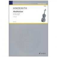 Hindemith, P.: Meditation 