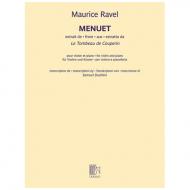 Ravel, M.: Menuet (Extrait de »Le Tombeau de Couperin«) 