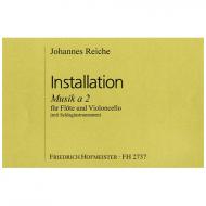 Reiche, J.: Installation – Musik à 2 