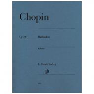 Chopin, F.: Balladen 