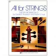 All for Strings – Therory Workbook 2 