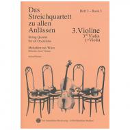 Das Streichquartett zu allen Anlässen Band 3 – Violine 3 