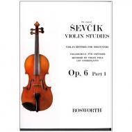 Sevcik, O.: Violinschule für Anfänger Op. 6, Heft 1 