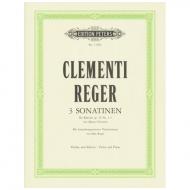 Clementi, M.: 3 Violinsonatinen Op. 36/1-3 