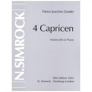 Zander, H. J.: 4 Capricen 