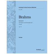 Brahms, J.: Klavierkonzert Nr. 1 d-Moll Op. 15 