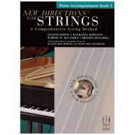 New Directions for Strings – Piano Accompaniments Book 1 (+CD) 