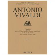 Vivaldi, A.: Violinkonzerte RV 320, RV 378, RV 745 – Partitur 