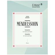 Mendelssohn Bartholdy, F.: Sonaten für Violine und Klavier 