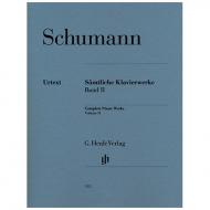 Schumann, R.: Sämtliche Klavierwerke Band 2 