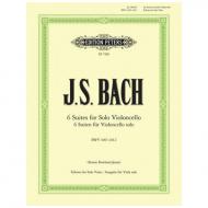 Bach, J.S.: 6 Suiten BWV 1007-1012 – für Viola 