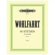 Wohlfahrt, F.: 60 Etüden Op. 45 (Sitt) 