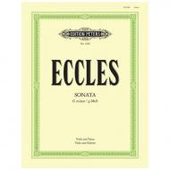Eccles, H.: Violasonate g-Moll 